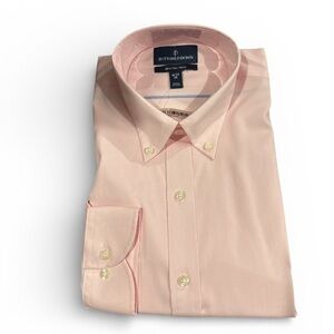 Buttoned down shirt Mens Pink Button Down Shirt 16 1/2” Neck size 36
